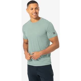 super.natural Essential S/S T-shirt Herrer størrelse 54 - XL farve turkis