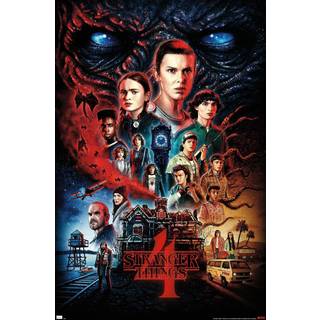 Trends International Netflix Stranger Things: S?son 4 - One Sheet Wall Poster 14.725 """" X 22.375 """" Premium Unframed Version
