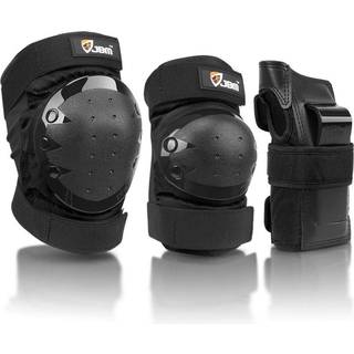 JBM Voksen & b?rn Kn?puder albue puder og h?ndledsvagter til inline sk?jtel?b rullesk?jtel?bskateboarding scootering