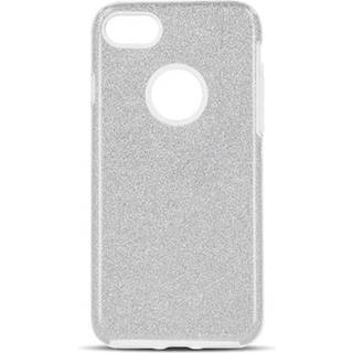 Glitrende etui til iPhone 16 Pro - Sølv