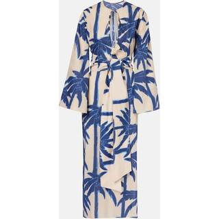 Johanna Ortiz Sotaviento printed cotton tunic - neutrals - XXS