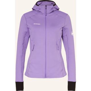 Mammut Women's Taiss Light Midlayer Hooded Jacket Fleecejakke Damer størrelse S farve lilla