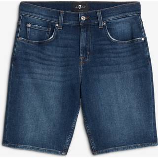 7 for all mankind Herren Jeansshorts blau