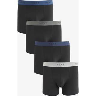 Next Black Blue/Grey Waistband Signature Comfort Soft Trunks