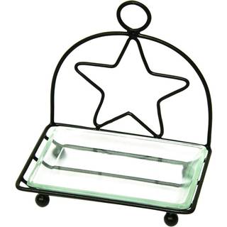 CWI Gaver 5.5 """" X5 """" Black Star Soap Dish