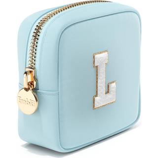 Embla preppy makeup taske rejser kosmetisk pose sød make -up sag med personaliserede indledende piger lynlås posepung kosmetik arrangør totote va