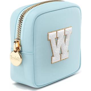 Embla preppy makeup taske rejser kosmetisk pose sød make -up sag med personaliserede indledende piger lynlås pose pung kosmetik arrangør totote v