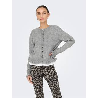 JDY Letty Frill Cardigan Grå - XL