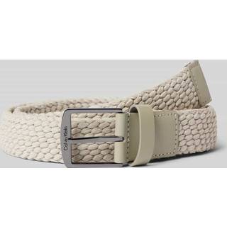Braided Belt - Grey - 95 cm