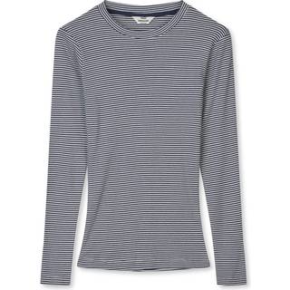 2x2 Cotton Stripe Tuba T-shirt, Parisian Night/Vanilla Ice, M
