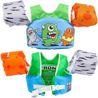 Body Glove Paddle Pals Lær at svømme liv Vest En størrelse 33-55 lbs Monster Pack