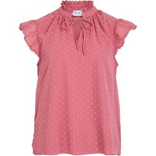 High Neck Top Uden Ærmer