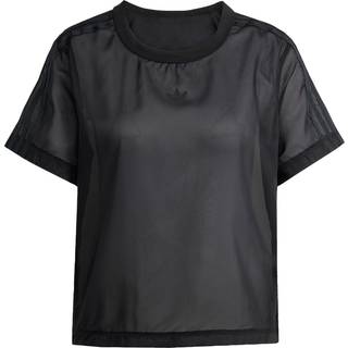 Adicolor Sheer 3-Stripes T-shirt - Black - L
