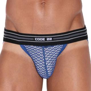 Code 22 Openwork Jockstrap - Blue - X-Large