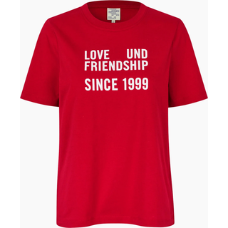 Jawo T-Shirt - Haute Red Baum - Baum und Pferdgarten - Rød M