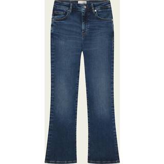 Frame Le High Straight cropped straight jeans - blue - 33
