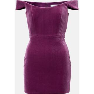 Alex Perry Off-shoulder bustier dress - purple - XXS
