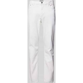 Denton White Straight Leg Jeans
