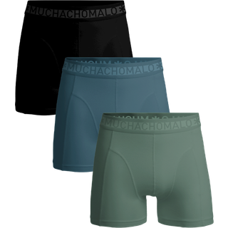 Heren 3-pack Boxershorts Effen