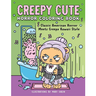 Creepy Cute Horror Coloring Book