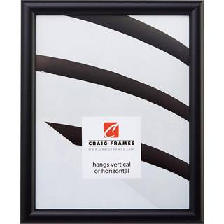 Craig Frames FW2BK 11 x 14-tommer billedramme Glat finish ,765-tommer bred sort