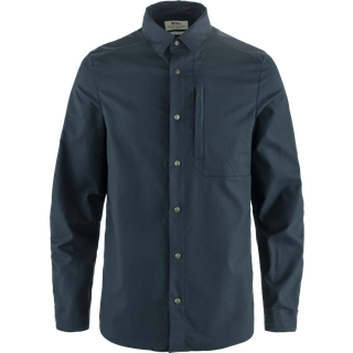 Fjällräven Men's Keb Trekking Shirt Long Sleeve Dark Navy-dark Navy, XL