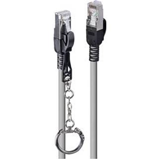 Lindy 47606 Netværkskabel Grå 5 M Cat6a S/ftp (s-stp) Rj-45 Cat 6a 5m. Grå