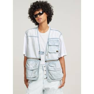 Mega Modular Vest - Light blue - Women