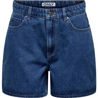 Onlvenus Høj Talje Mom Fit Denim-shorts