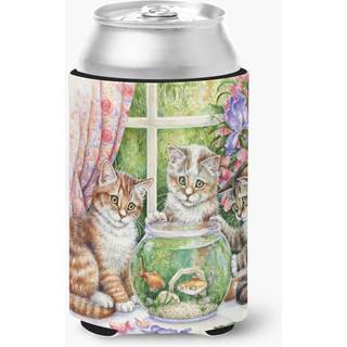 """" Caroline's Treasures CDCO325ACC """" """" Hvid tabby af Debbie Cook """" """" kan eller flaske hugger multicolor """"