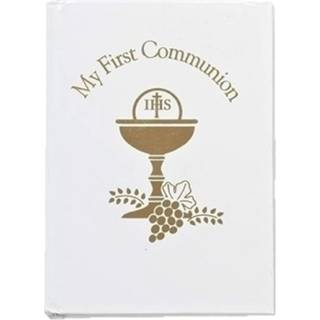 GAVEWARE af Roman Inc Sacraments F?rste nattverd 5 """" H White W/Gold Chalice Book Religi?s Inspirerende holdbar (5x3x1)
