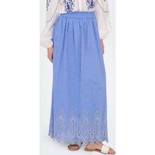 ONLY Nederdel - Tulum - Blue Bonnet