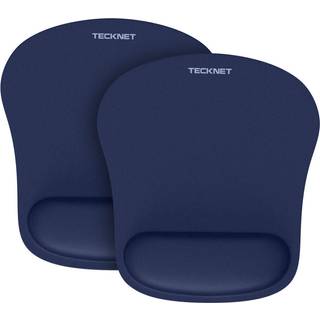 Tecknet 2 Pack Mouse Pad With Wrufor Support Ergonomic Gaming Mouse Pad Pain Relief Portable Bekväm Mousepad för dator bärbar datorkontor Hemma i
