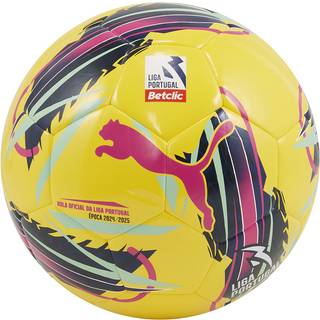 Puma Liga Portugal Hybrid Football, Yellow, Size 5, Accessories - Multicolor - 5