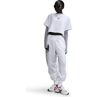 Kort Nike Sportswear-T-shirt med korte ærmer til kvinder - hvid - S (EU 36-38)