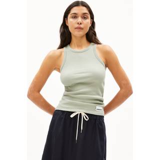 ARMEDANGELS Women's Kanitaa Top Damer størrelse XXL farve beige