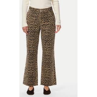 Pcsalume Mw Croppet Leopard Wide Fit Jeans