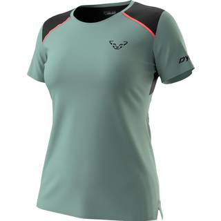 Dynafit Women's Sky Shirt Funktionsshirt Damer størrelse XS farve turkis