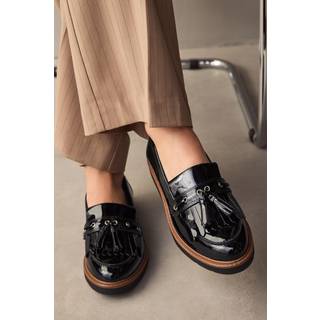 Next Forever Comfort Chunky Patent Tassel Detail HytteskoEU 39 XW (UK 6)