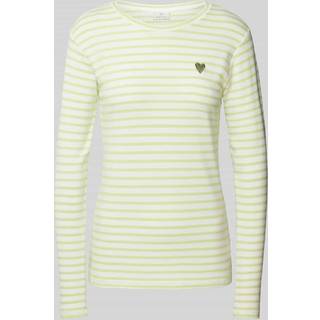 KAFFE Liddy T Shirt LS Chalk Lys Grøn-XXL