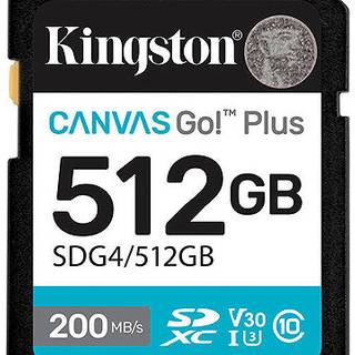 Kingston Canvas Go! Plus SDXC 512GB