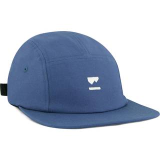 Mons Royale Ridgeline 5 Panel Cap Steel Blue, OneSize