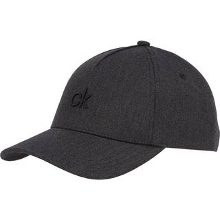 Linen Blend Cap - Black - One Size