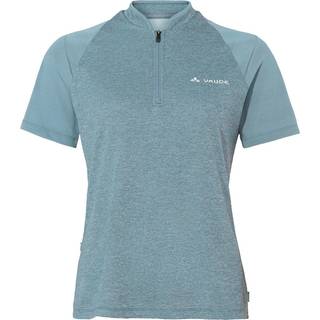 Vaude Women's Tamaro Half Zip Shirt IV Cykeljersey Damer størrelse 40 farve turkis