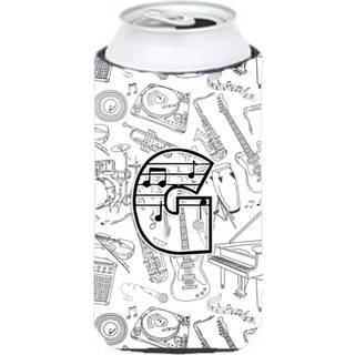 Brev G Musical Note Letters Tall Boy Beverage Isulator Hugger CJ2007-GTBC