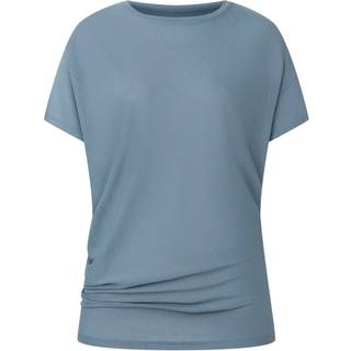 super.natural Women's Yoga Loose Tee T-shirt Damer størrelse XL farve grå/turkis