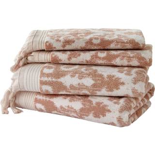 SKL Home Mirage Fringe 2 Bath 2 H?ndkl?der Set r?dme