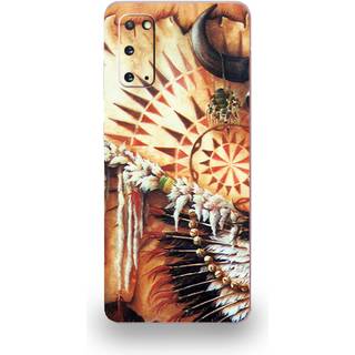 Mightyskins Skin til Samsung Galaxy S20 - Plains Medicine | Beskyttende holdbar og unik vinylm?rkatindpakningsd?ksel | Let at anvende Fjern og sk
