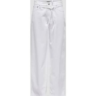 ONLY Bukser - Gianna - White Denim