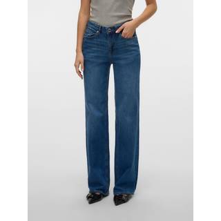 Vmmelisa Mid Rise Wide Leg Fit Jeans